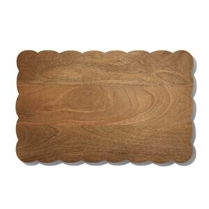 MELA ARTISANS Scalloped Edge Mango Wood Board